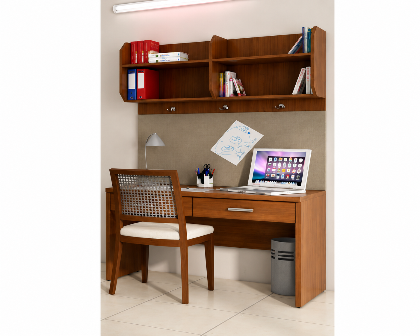 3-Drawer Pedestal